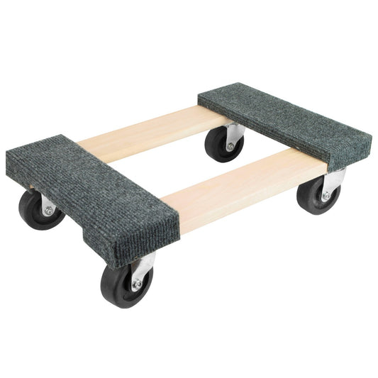 150kg Carpeted Furniture Moving Dolly Trolley