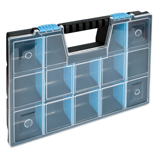 12+2 Compartment Small Parts Storage Case
