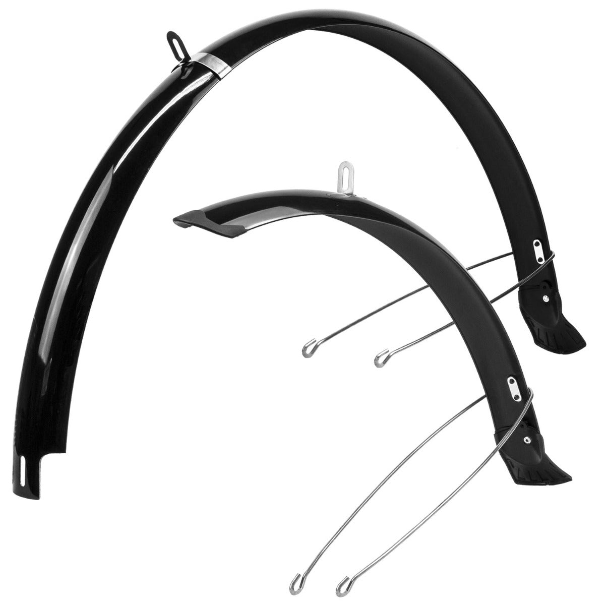 700c Full Length Bike Mudguards Set