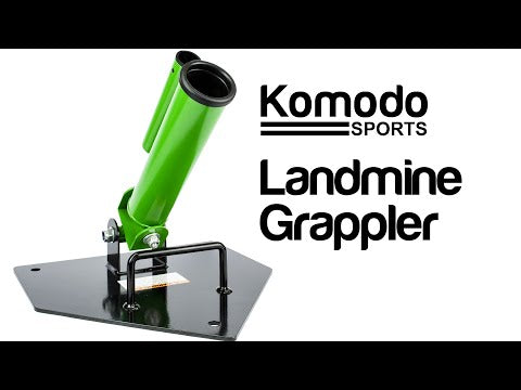 360° Rotating T-Bar Row Platform - Dual Landmine Grappler Video