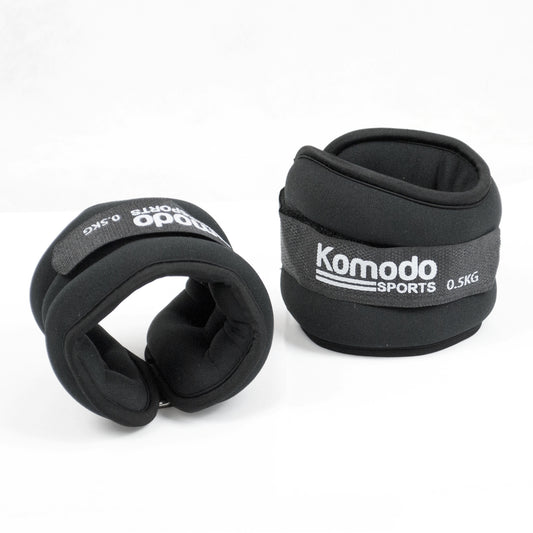 Adjustable Neoprene Ankle & Wrist Weights Pair