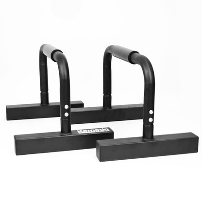 30cm Steel Parallettes Parallel Dip Bars Pair
