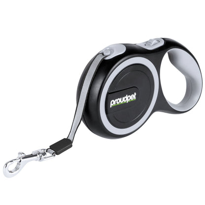 8m Retractable Dog Lead with Lock & Brake Button