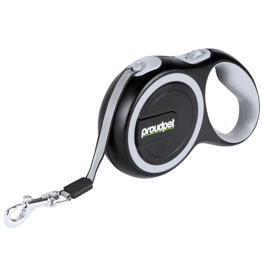8m Retractable Dog Lead with Lock & Brake Button