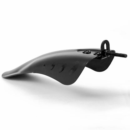 Universal Bike Mudguards Set (Front & Rear) Rear mudguard showing the attachment. Shown on a clean white background.