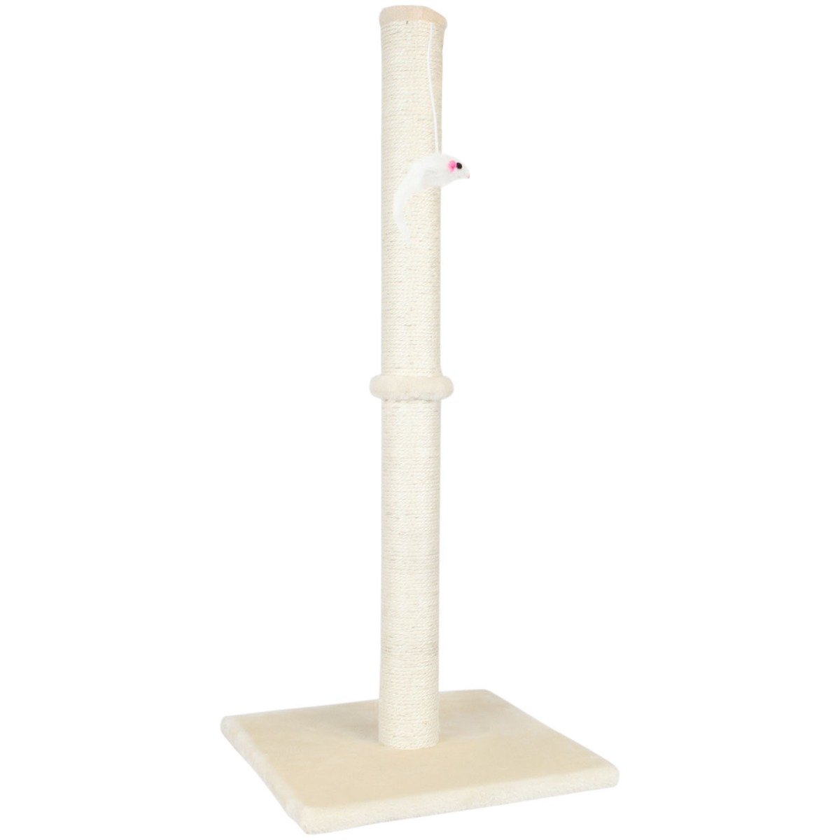 Cat Scratch Post 80cm Beige - Stable Indoor Scratcher