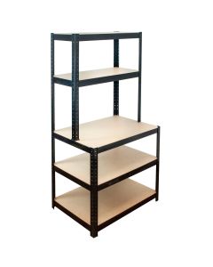 Boltless Garage Shelving Rack - Worktop Unit