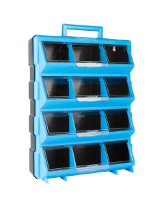 DIY Storage Organiser Unit with 12 Lidded Compartments