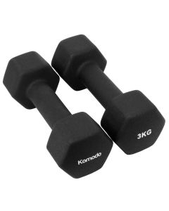 3kg Neoprene Dumbbells