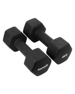 4kg Neoprene Dumbbells
