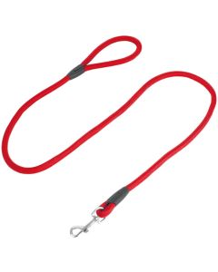 Dog Rope Lead with Collar Hook - 1.5m Red main