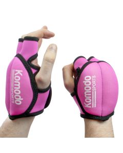 Pink 2kg Weighted Gloves