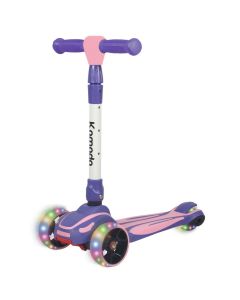 purple kids 3 wheel scooter