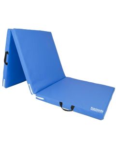 Blue Tri Folding Yoga Mat