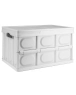 30L White Folding Storage Box