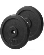 Iron Weight Plates - 2x 10kg