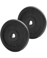 Iron Weight Plates - 2x 5kg