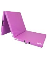 Purple Tri Folding Yoga Mat