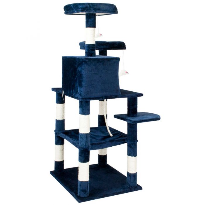 blue cat tower