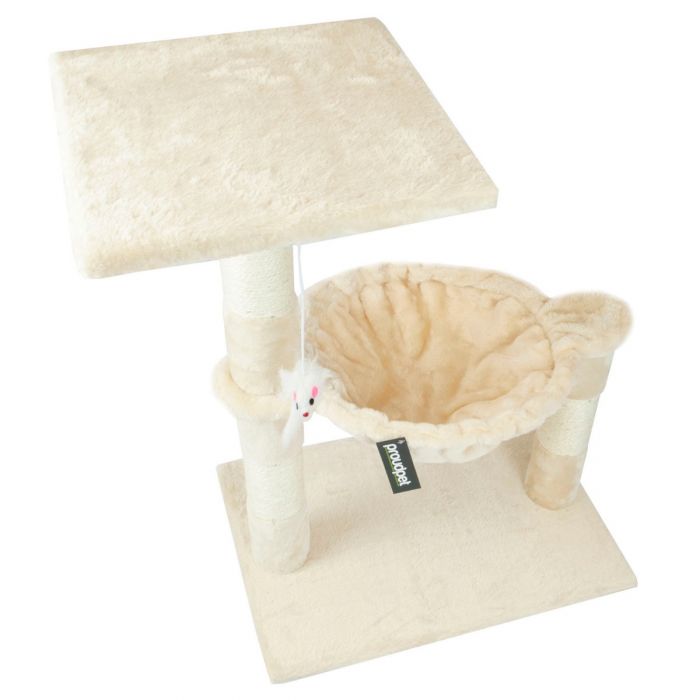 Cat store tree beige