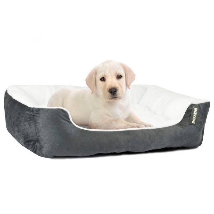 fleece dog bed