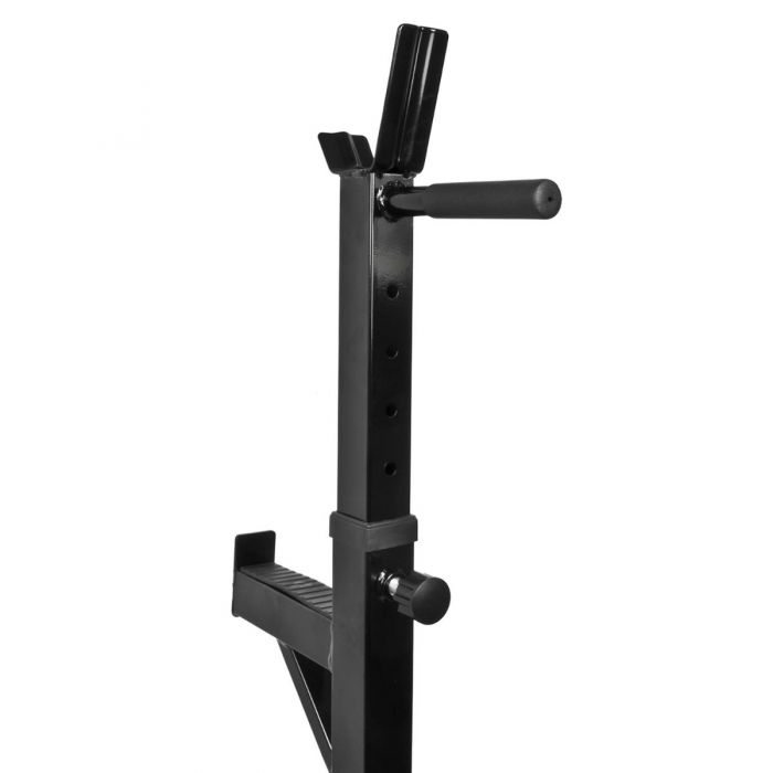 Strength Training Equipment KOMODO Adjustable Squat Rack Dip Stand and
