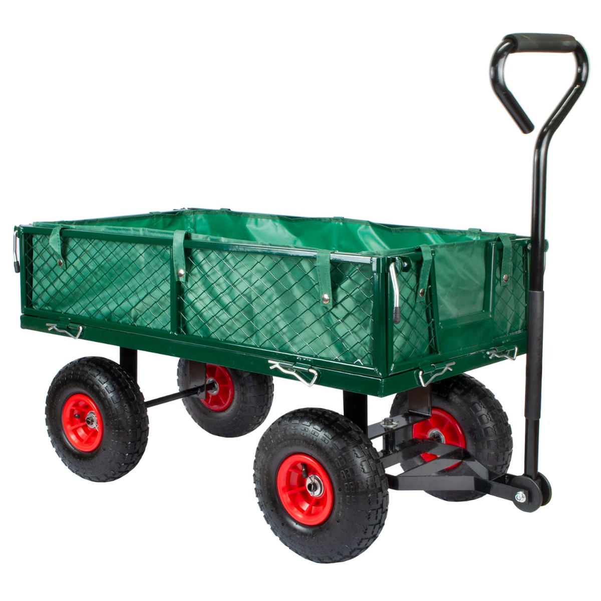 Large Garden Trolley 105L with Steel Frame & Wheels