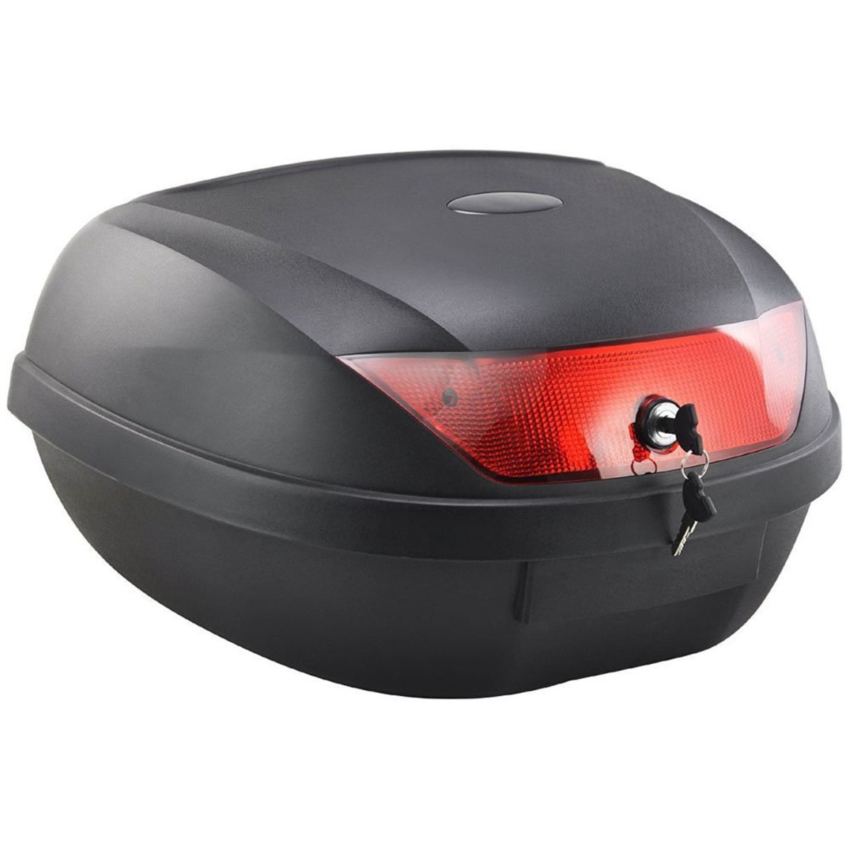 Motorcycle Helmet Top Box 52L Fits Two Helmets Secure Storage