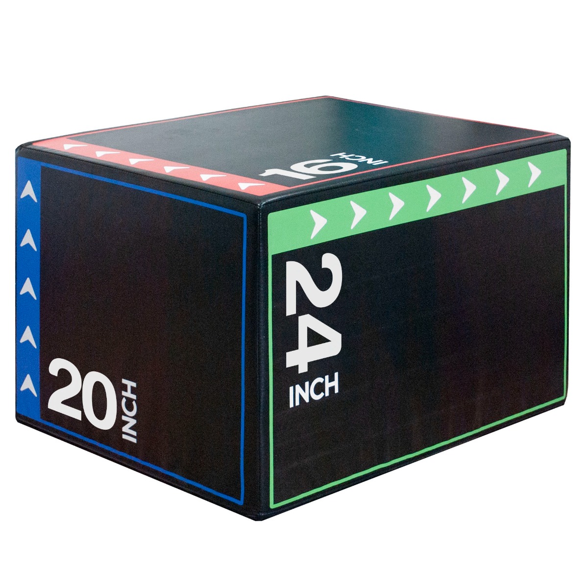 Plyometric Jump Box 16, 20 & 24 Inch for Training