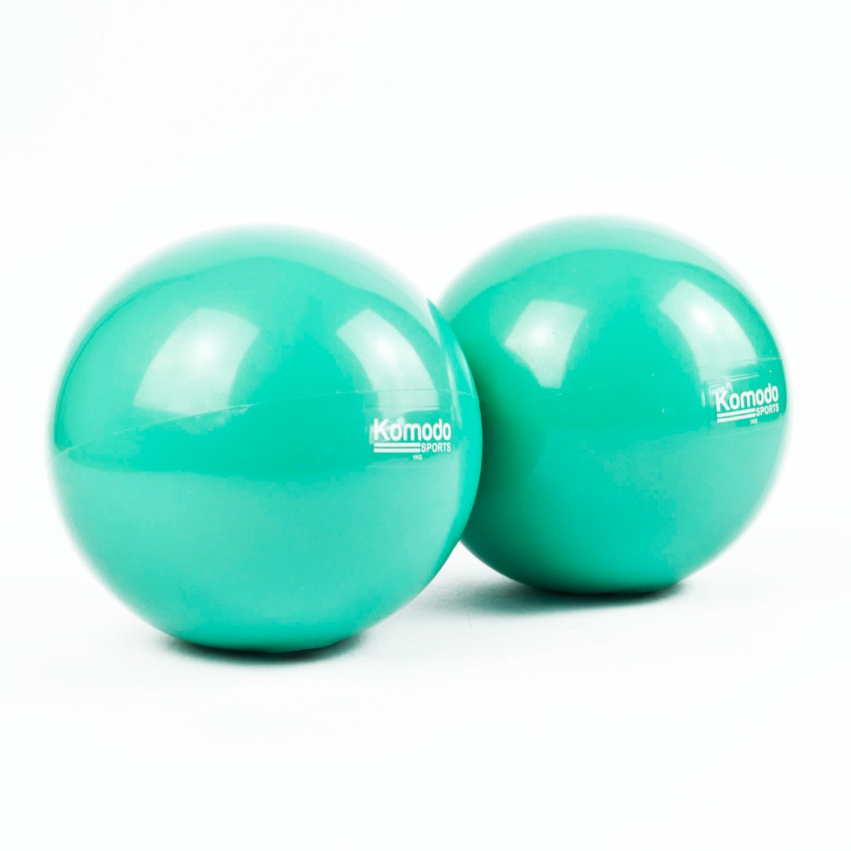 Weighted Toning Balls Set of 2x 1kg for Exercise